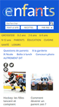 Mobile Screenshot of enfantsquebec.com